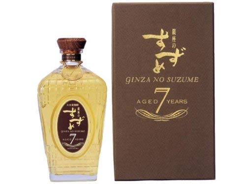 銀座のすずめ aged 7 years 720ml 麦焼酎 箱付き Amazon.co.jp: 〔麦焼酎〕 銀座のすずめ aged7years 720ml 12本